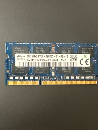 SK hynix 8GB DDR3 PC3L-12800S RAM