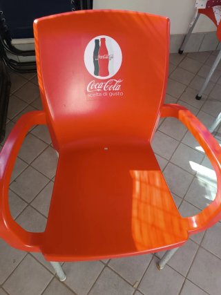 Set Tavolo + 4 Sedie Coca Cola