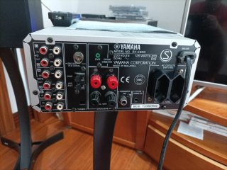 Amplificador Yamaha RX-E600 Plata