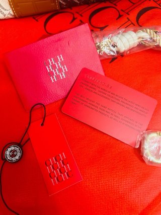 Bolso Carolina Herrera Marrón y Naranja