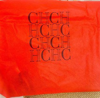 Bolso Carolina Herrera Marrón y Naranja