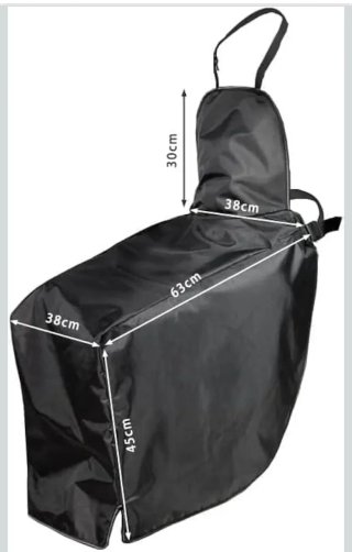 Manta de protección para el frio en moto scooter