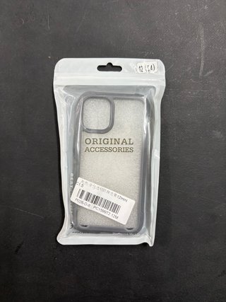 Custodia iPhone 12 Mini Trasparente Grigia
