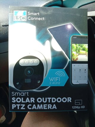 Cámara Vigilancia LSC Solar PTZ nueva a estrenar
