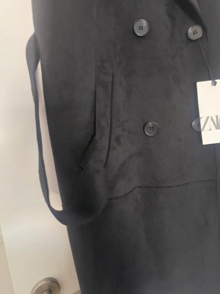 Chaleco Zara Mujer Negro