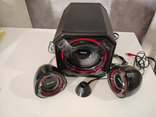 Altavoces Philips  con Subwoofer, sin envio