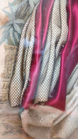 Cuadro moda siglo XIX tableau habillé