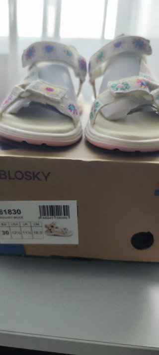 Sandalias Pablosky Talla 30 Flores