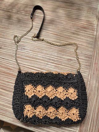 Bolso Zara pequeño tejido