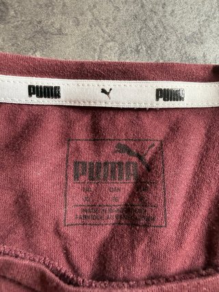 Camiseta Puma Burdeos Talla L