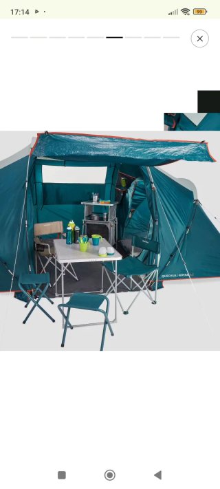 Pack camping