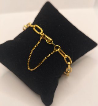 Pulsera Forzada Oro 18K