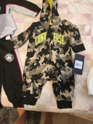 Tutina Converse Camouflage 3 Mesi