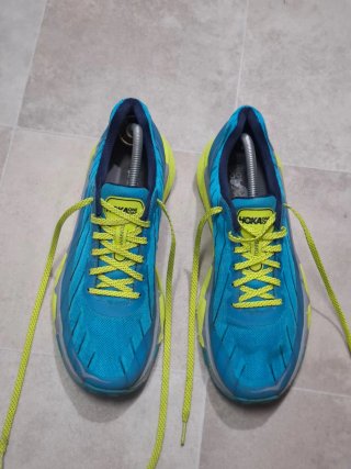 Hoka Scarpe Uomo 43.5 Blu/Giallo