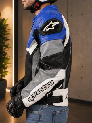 Chaqueta tipo Alpinestar Celler Azul