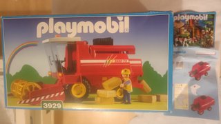 Playmobil Cosechadora Ref. 3929 vintage