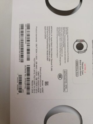 Apple Watch Ultra 2 49mm Titanio