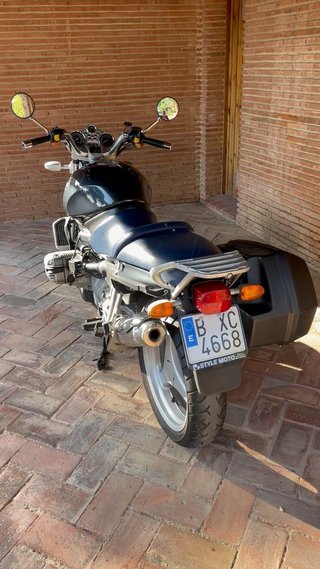 BMW R 850 R Moto Naked Azul/Gris