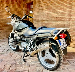 BMW R 850 R Moto Naked Azul/Gris