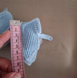 Scarpine per Cicciobello o neonato fatte a mano