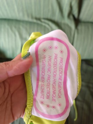 Bikini verde bordado lentejuelas T38 sin estrenar