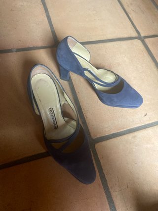 Tacones de vestir azul marino Krimson