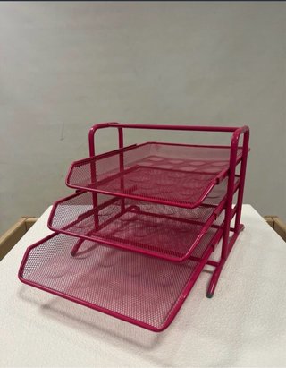 Vassoio organizzatore da scrivania Ikea a tre livelli