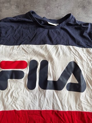 Camiseta Fila Color Block Talla M