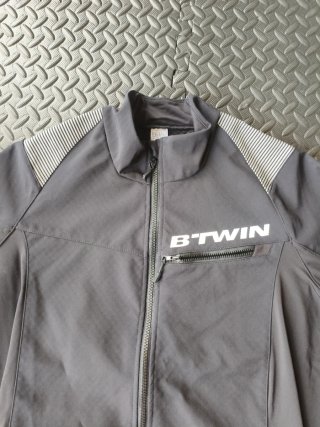 Maillot Ciclismo Invierno Btwin Negro