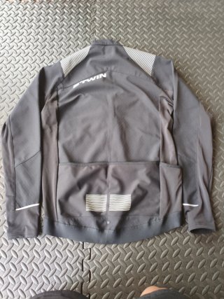 Maillot Ciclismo Invierno Btwin Negro