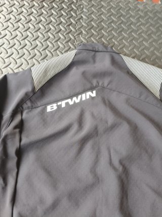 Maillot Ciclismo Invierno Btwin Negro