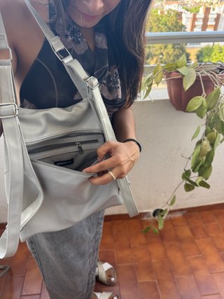 Mochila Misako gris | ACEPTO OFERTAS