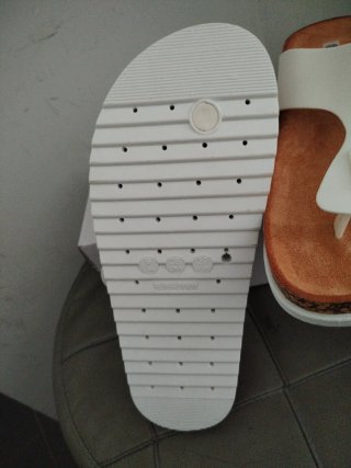 Infradito bianchi Moda Alice N.39