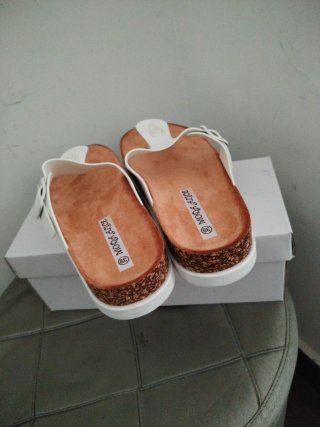 Infradito bianchi Moda Alice N.39