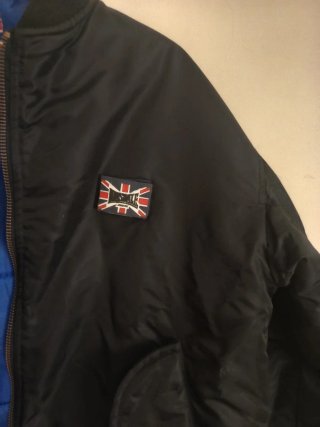Chaqueta Bomber Lonsdale London Negra