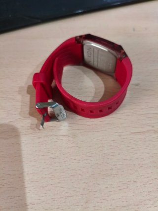 Reloj Nixon Comp S Rosa Transparente