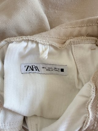 Pantalón corto beige hombre
