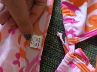 Bikini Vintage Estilo Años 60 Talla 36