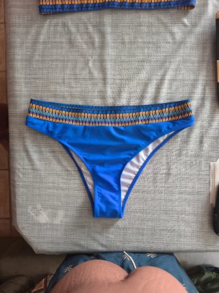 Bikini Azul Mujer Talla XL Nuevo