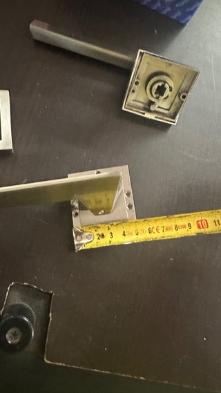 Manivelas de puerta de diseño de Aluminio