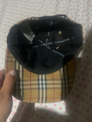 Gorra Burberry Beige Check