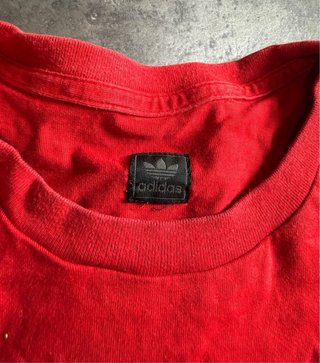 Camiseta Adidas Logo Grande Talla XL Roja