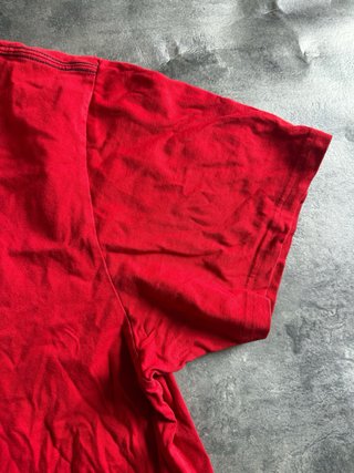 Camiseta Adidas Logo Grande Talla XL Roja