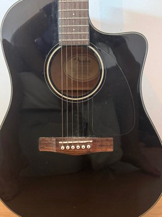 Guitarra Acústica Fender CD-60SCE Negra