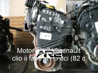 Motor k9k716 renault clio ii fase ii 1.5 d r_67227