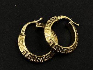 E696553-14 ARGOLLAS ORO 18K