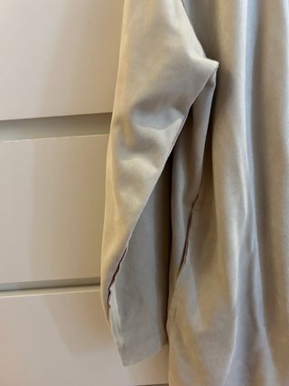 Chaqueta larga ante Jubylee beige Talla M