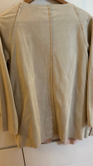 Chaqueta larga ante Jubylee beige Talla M