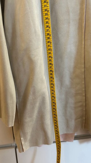 Chaqueta larga ante Jubylee beige Talla M