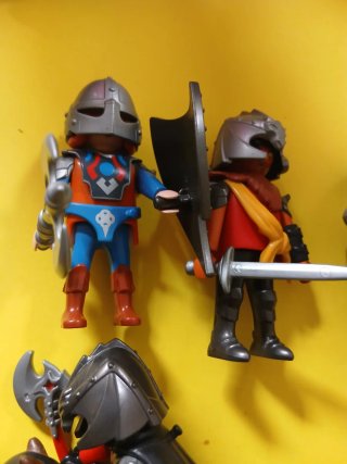 Playmobil Caballeros y Guerrero